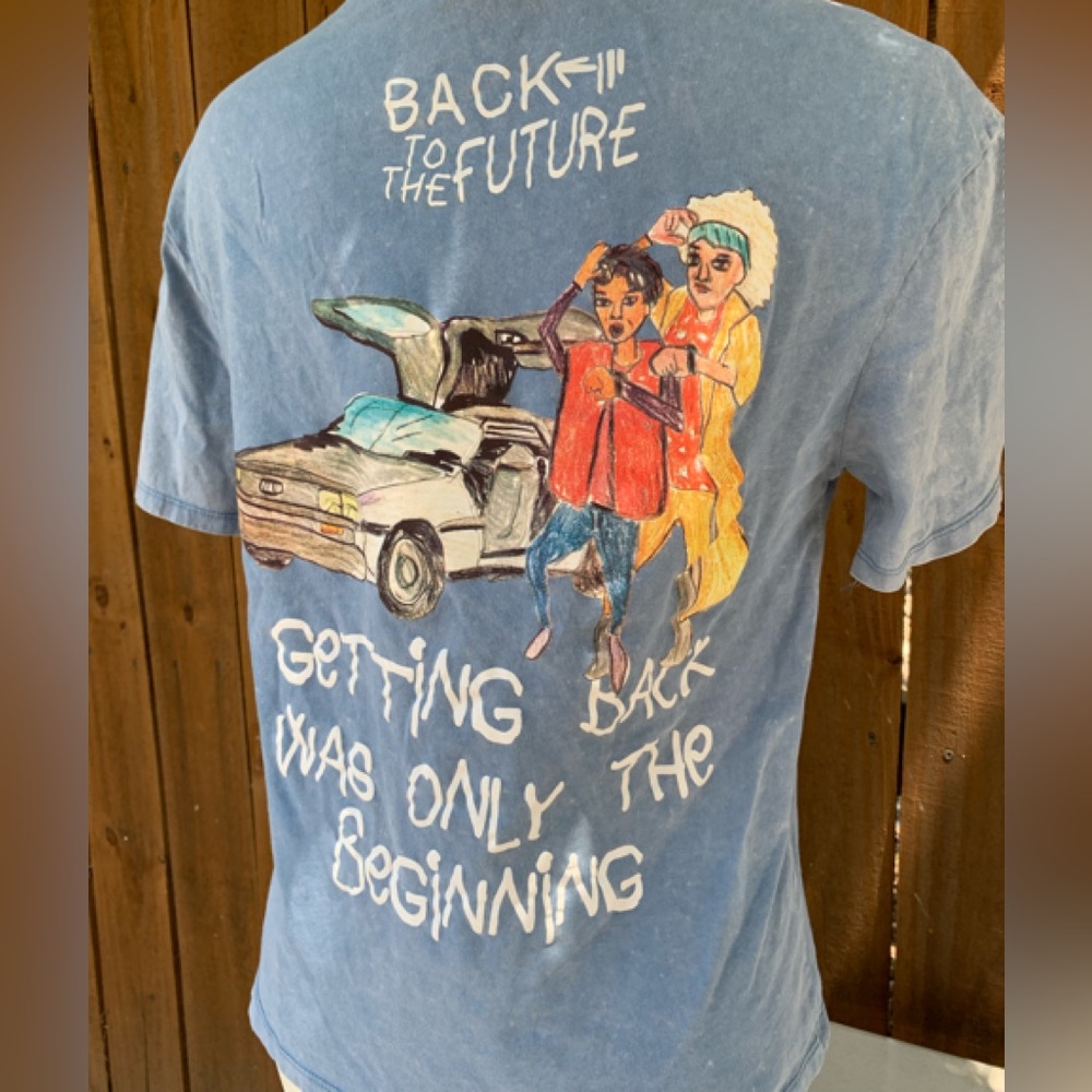 Zara Back to the Future T-shirt size Small.